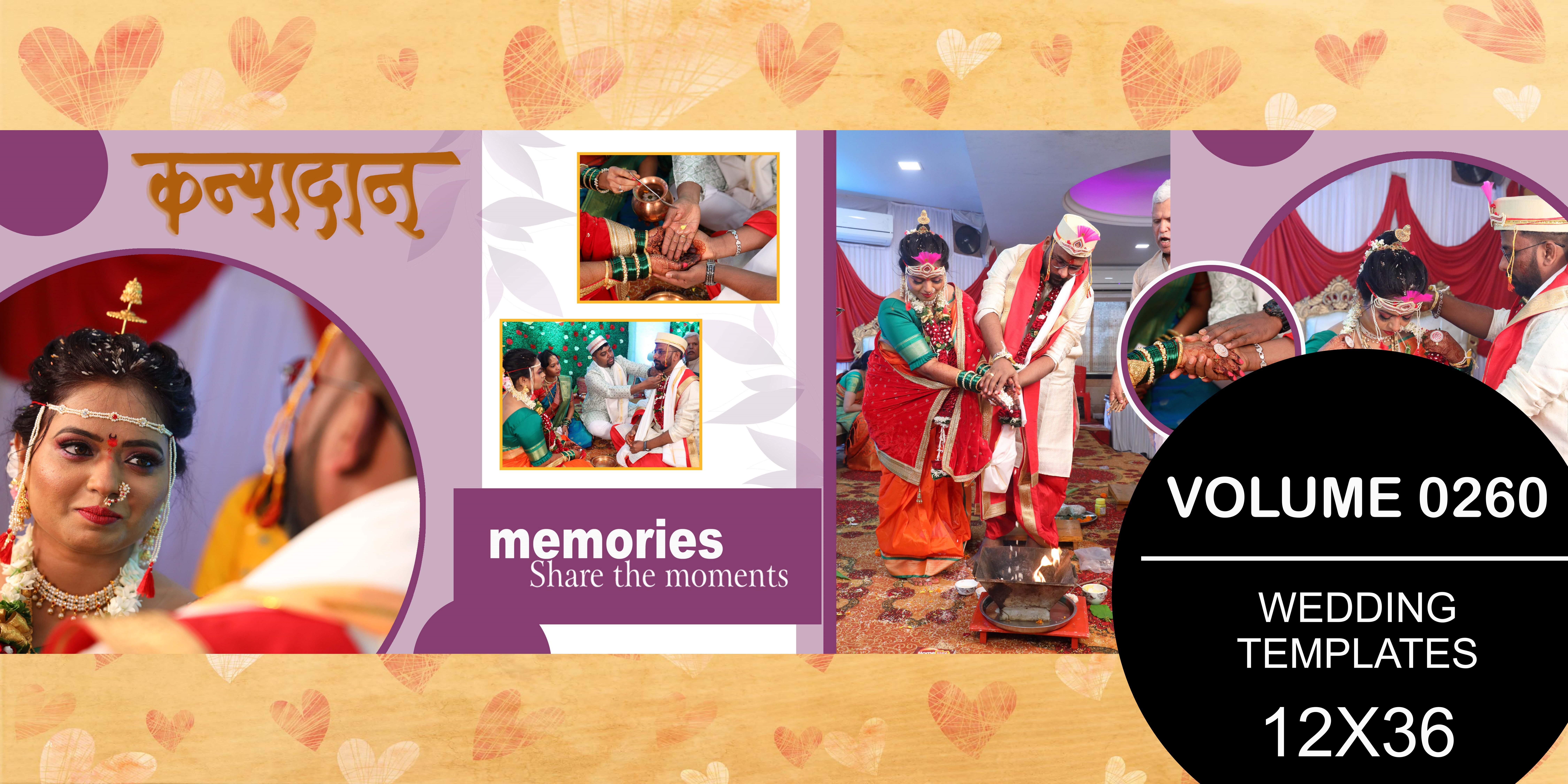 Wedding Templates 12X36 - 0260